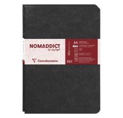 Set de 2 carnets piqués Age Bag A5 96 pages ligné - Noir