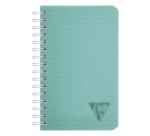 Carnet reliure intégrale Linicolor ESSENCE 9,5x14 cm 100 pages petits carreaux couverture plastique polypropyène rainuré - Assortis