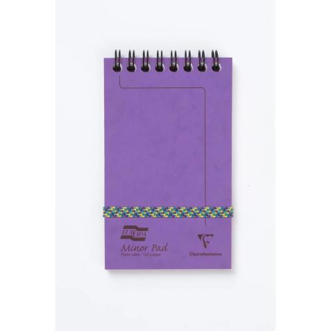 Minor Pad Europa bloc reliure intégrale en-tête 7,6x12cm 120 pages détachables ligné
