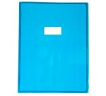 Protège-cahiers cristalux PVC 22/100ème 24x32 cm