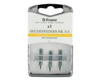 Boîte de 3 plumes dessin dure et très fine.