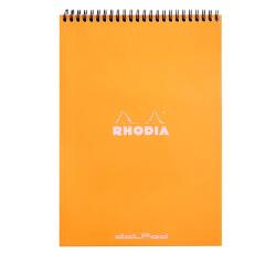 Bloc reliure intégrale Rhodia Classic 21x29,7 cm 80 feuillets dot microperforé 80g - Orange