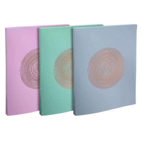 Ellipse Ringbinder 2R 15mm PP A4 - Assorted colours