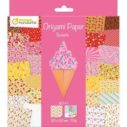 Origami Paper, Sweets - Multicolore