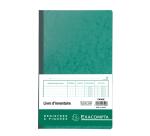 Piqûre Livre d'inventaire - avec feuille d'identification - texte FR - 80 pages