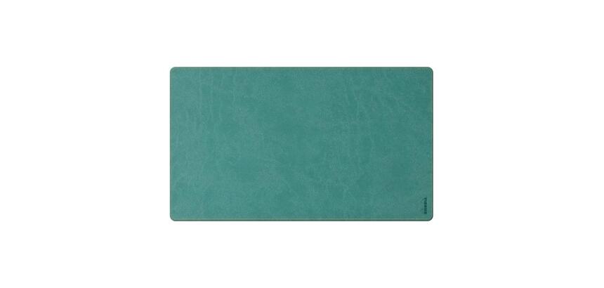 Rhodiarama sous-main souple M (80x40 cm) simili cuir italien - étui kraft - Eau