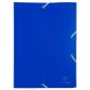 3 Flap Folders with Elastic Straps Opaque Polypropylene Eco A4