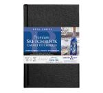 Beta Series carnet rembordé rigide 26F 14x21,6cm 270g - Blanc