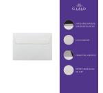 25 enveloppes C6 (114x162mm) Vergé doublées adhésives