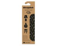 Pochette 3 Feuilles Foil Ref 888 - Noir & Blanc