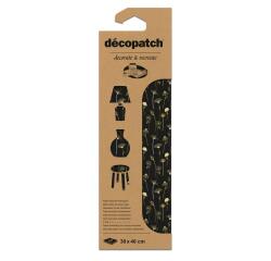 Pochette 3 Feuilles Foil Ref 888 - Noir & Blanc