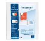 Carpetas con anillas - Kreacover ® 3 bolsillos A4 MAXI - 2 anillas D 25 mm