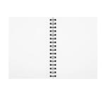 Goldline carnet spiralé 50F A5 140g portrait - Blanc