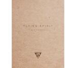 Flying Spirit carnet cousu 60F 16x21cm 90g - Kraft brun