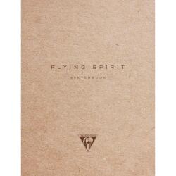 Flying Spirit carnet cousu 60F 16x21cm 90g - Kraft brun
