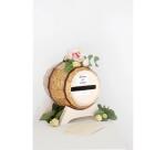 Urne tonneau 29x21x21cm - Kraft