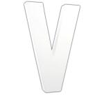 Letter 20,5cm, V. - Wit