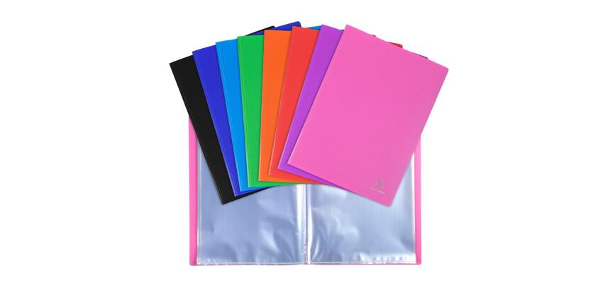 Carpetas de fundas Polipropileno Opak semi-rígido 5/10º - (Vistas: 40 Fundas: 20) - 24x32 cm para A4