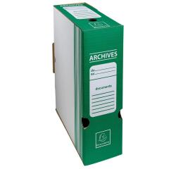 Scatola archivio dorso 100mm cartone ondulato - 25x35cm