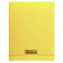 Cahier piqué 8000 POLYPRO 17x22 cm 32 pages grands carreaux 90 g