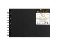 Goldline carnet spiralé 50F A5 140g paysage - Blanc