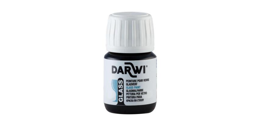 DARWI Flacon de 30 ml de Peinture sur Verre - Vert