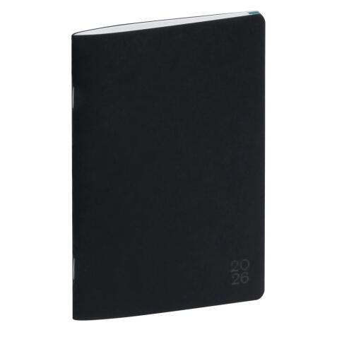 Agenda de poche EasySlim 15 Carte 10 x 15 cm Mensuel Janvier à décembre 2026 - Noir