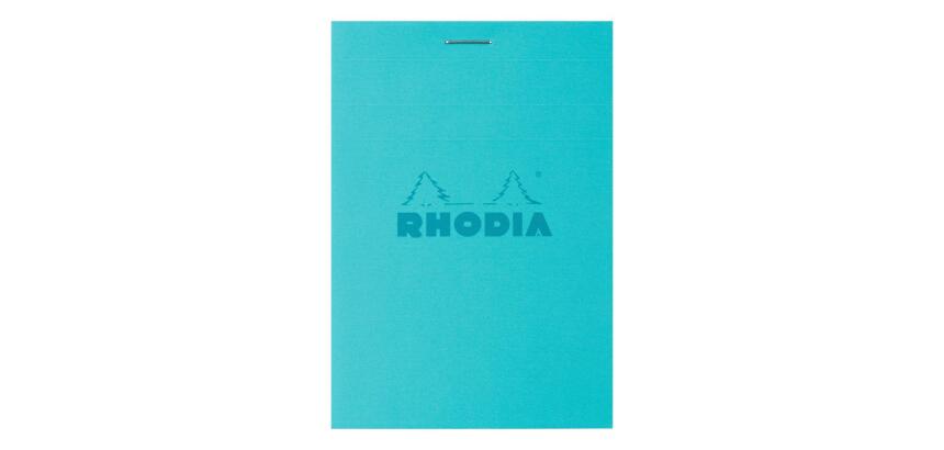 Rhodia bloc agrafé COULEURS N°11 5/5 80 feuillets microperforés, couvertures assorties - Assortis