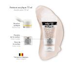 Darwi For You tube de peinture acrylique 75 ml - Rose chair
