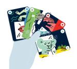 Jeux de cartes, Mistigri - Multicolore