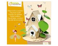 Coffret créatif, Maison de fées à construire - Multicolore
