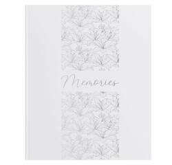 Exacompta Titane Guest Book, 100 Pages, Silver Edges
