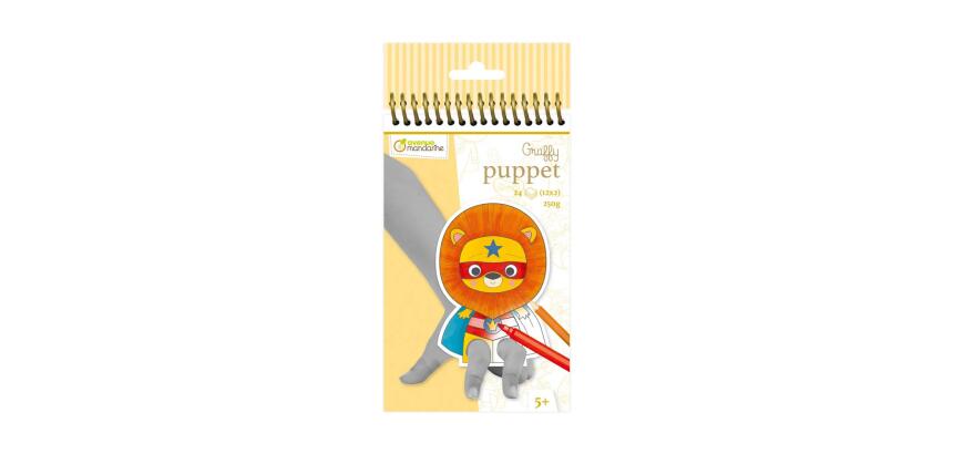 Graffy Puppet, Animaux Super Héros - Jaune