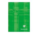 Carnet brochure rembordée rigide A6 192 pages petits carreaux Couleur aléatoire - Assortis