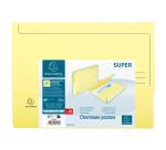 Paquet de 10 chemises poche SUPER 210 - 24,5x32,5cm