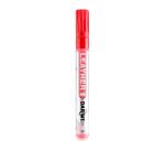 DARWI Marqueur Peinture sur Cuir Pointe Conique Fine 2mm - vermillon
