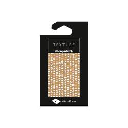 Papier Texture Décopatch n°787 - 1 feuille 40x60cm - Marron