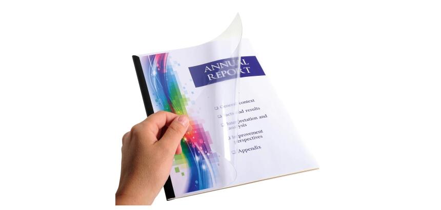 Kit de présentation Serodo pour relier jusqu'à 60 feuilles A4. - Bleu