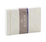 25 enveloppes C6 (114x162mm) Vergé de France doublées gommées
