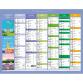 Calendrier Tourisme 43 x 33,5 cm Semestriel 2026