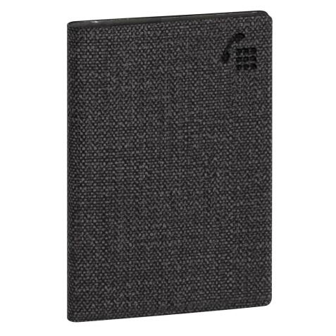 Carnet d'adresses Tailor 7.5 x 11 cm - Couleurs assorties