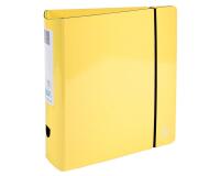 CLASSEUR À LEVIER AQUAREL PREM'TOUCH - DOS ARRONDI 80MM - A4 - Jaune citron