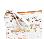 COSMICUIR DAIM Trousse plate 22x11cm - Doré