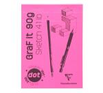 GraF'it dot bloc agrafé 80F A5 90g - Aléatoire