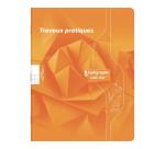 Cahier Travaux Pratiques piqué 7000 17x22 cm 48 pages grands carreaux 70 g + uni 90 g - Assortis