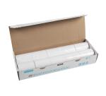 Bobine pour tickets de carte bancaire 60x47mm - 25m - 1 pli thermique 55g/m2. - Blanc