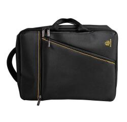 Cartera/Mochila (equipaje mixto) para ordenador 15,6 Exactive® - Negro