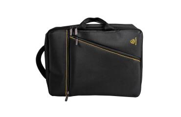 Cartera/Mochila (equipaje mixto) para ordenador 15,6 Exactive® - Negro