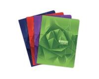 Cahier piqué 7000 17x22 cm 140 pages grands carreaux 70 g - Assortis