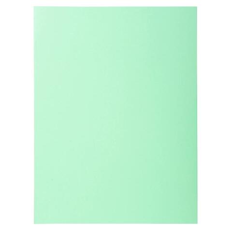 Paquete de 50 Subcarpetas con 2 solapas Super 210 g/m2 - Verde claro